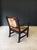Low Arts & Crafts Oak & Rush Armchair, Belgium 1920s For Sale - Image 6 of 18