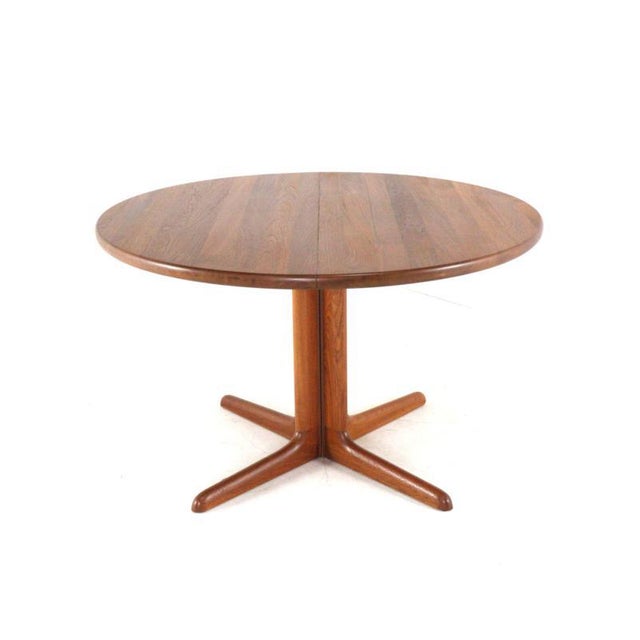 Danish Round 2-Way Extendable Stenum Dining Table For Sale - Image 16 of 16