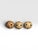Bring organic texture and sculptural appeal to your space with this charming set of three handwoven rattan decorative...