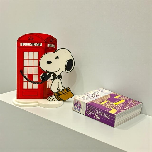Vintage Snoopy Table Lamp by Nuova Linea Zero, 1980s For Sale - Image 11 of 18