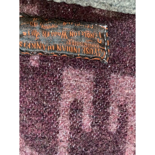 American 1940s Pendleton Wool Blanket For Sale - Image 3 of 3