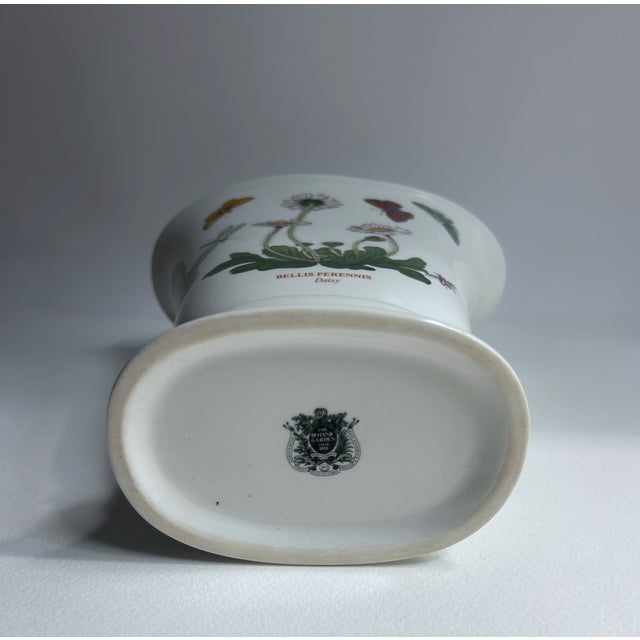Daisy Botanic Garden Oval Ceramic Vase by Portmeirion, 1970’s For Sale - Image 14 of 17