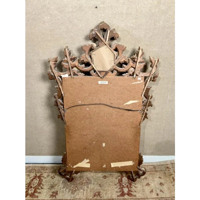 Early 20th Century Gilt Wood Wall Mirror For Sale In New York - Image 6 of 8