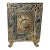 Antique 19th Century Ornate Cast Iron Junior Safe Deposit Lockable Still Bank For Sale