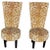 Textile Italian Slipper Chairs For Sale - Image 7 of 7