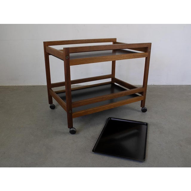 Børge Mogensen Tray Table by Børge Mogensen for Fredericia, 1970s For Sale - Image 4 of 11