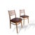 Contemporary Mid-Century Modern Czechoslovakian Dining Chairs, 1960s, Set of 2 For Sale - Image 3 of 8