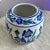 Ceramic Mid Century Chinese Floral Vase For Sale - Image 7 of 9