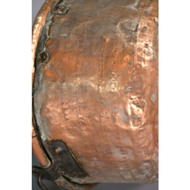 French Antique Copper Cauldrons, Set of 2 For Sale - Image 14 of 17