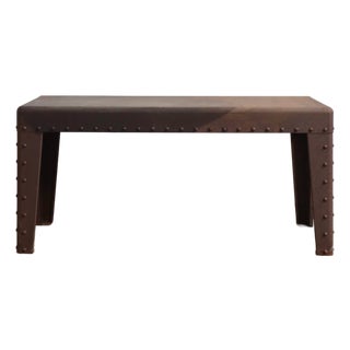 1990s Oakley Patinaed Display Console Table For Sale