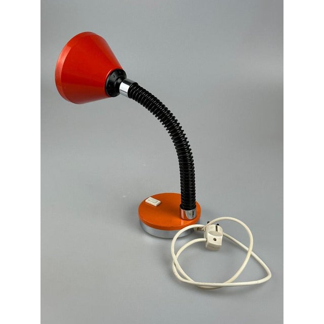 Black Space Age Desk Lamp, Germany, 1970s For Sale - Image 8 of 18