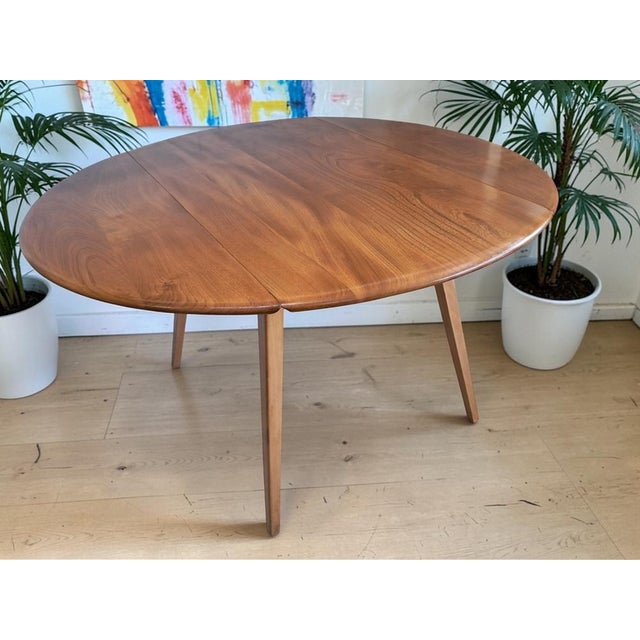 Wood Mid-Century Modern Blonde Plank Dining Table in Elm by Lucian Ercolani for Ercol, 1960s For Sale - Image 7 of 18