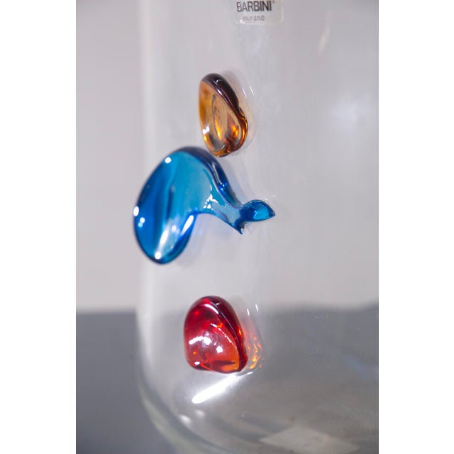 Postmodern Murano Glass Vase from Alfredo Barbini, 1990s For Sale - Image 7 of 9