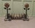 Iron Fire Grate Set on Arts and Crafts Tudor Rose Andirons This is a very stylish grate with large hand Beaten Copper...