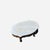 1950s Small French Carved Marble Top Coffee Table For Sale In Chicago - Image 6 of 8