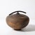 Modernist Mica Clay Smoked Fired Vessel W/ Bronze Lid Signed Carol Green For Sale - Image 4 of 12