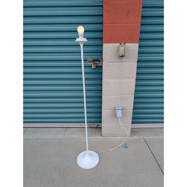 Metal 1960s Mid Century Modern Mushroom Floor Lamp by Bill Curry for Laurel For Sale - Image 7 of 9