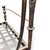 Michael Taylor Attributed Michael Taylor Montecito Armless Chair in Bronzed Aluminum For Sale - Image 4 of 7