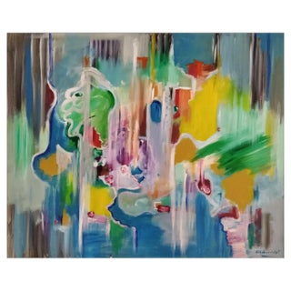 Josep Coll Bardolet, Composition, 2001, Oil on Canvas For Sale