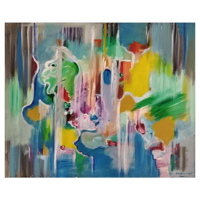 Josep Coll Bardolet, Composition, 2001, Oil on Canvas For Sale