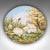 1884 Victorian Antique English Ceramic Decorative Charger Plate For Sale - Image 4 of 13