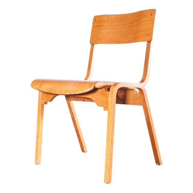 Stacking Dining Chair by Stafford for Tecta, 1950s For Sale