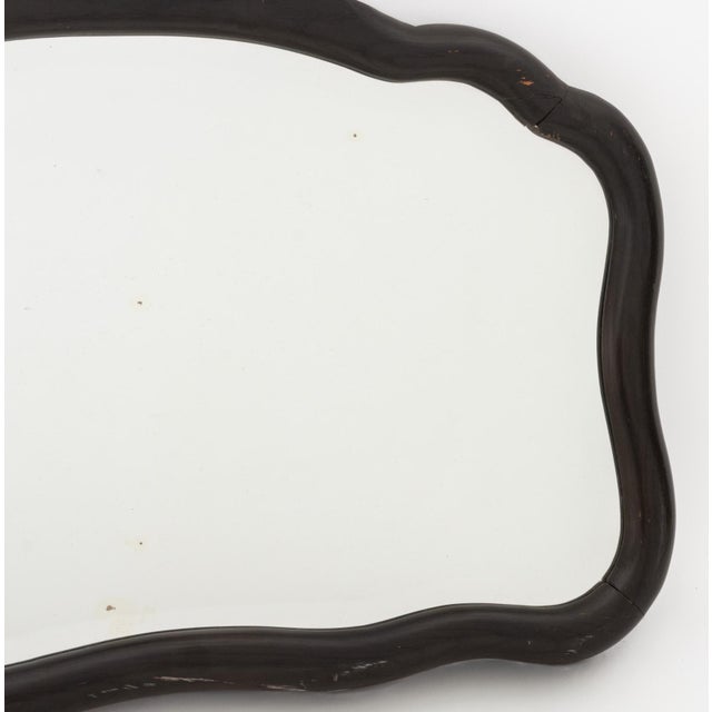 American American Gilded Age Ebonized Wood Beveled Mirror For Sale - Image 3 of 7