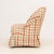 Late 20th Century Edward Ferrell Button-Tufted Linen Upholstered & Slipper Chair For Sale - Image 5 of 7