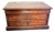 Early 1900s Clark's Oak Spool 3 Compartment Desk/Cabinet For Sale