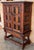 Late 19th Century Spanish Baroque Cabinet Bar in Carved Walnut, 1940s For Sale - Image 5 of 10