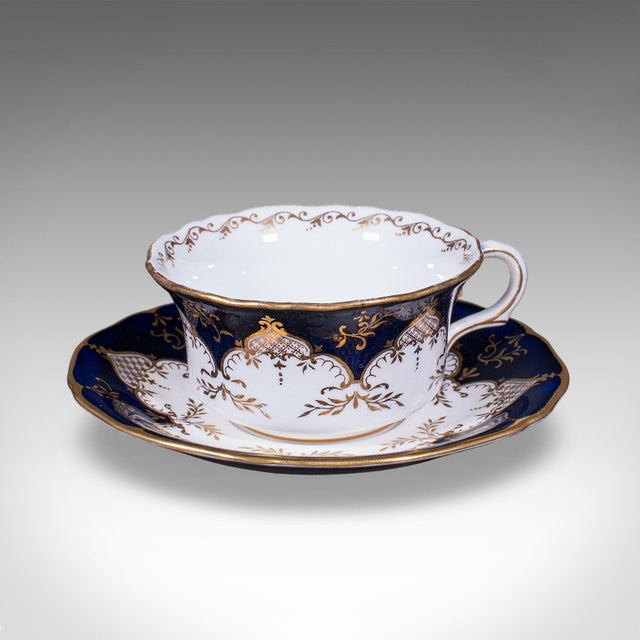 Victorian 28 Piece Antique 8 Person Afternoon Tea & Tiffin Set, English Ceramic, Victorian For Sale - Image 3 of 12