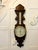 Antique Carved Oak Aneroid Barometer with Thermometer, 1890 For Sale - Image 11 of 11