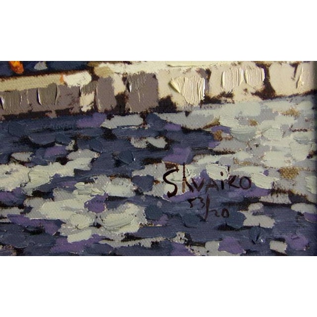 Viktor Shvaiko "Summer in Provence" Hand Signed With Custom Frame For Sale - Image 4 of 6