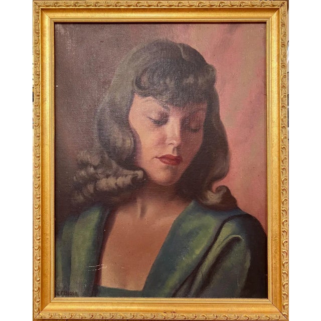 The canvas is approximately 14" x 18" The frame is 16" x 20" I actually collect Busch's work but I am running out of room...