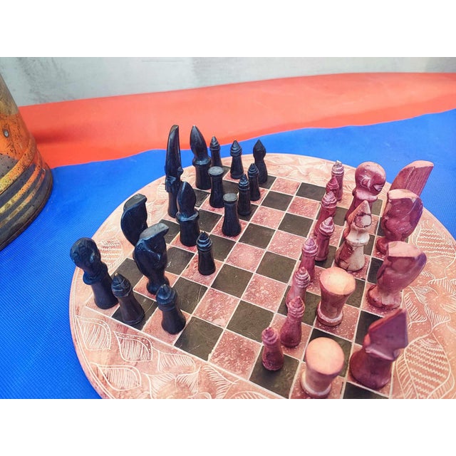 Terracotta Chess Sets, 1970s, Set of 33 For Sale - Image 3 of 9