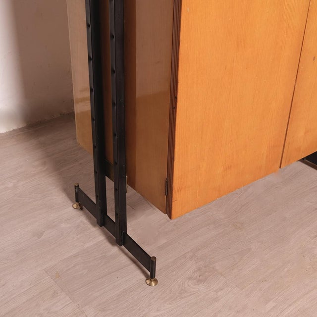 Vintage Freestanding Bookcase, Italy, 1960s For Sale - Image 14 of 18