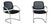 Modern Minimalist Topstar Open 30 Stacking Guest Chairs Made in Germany - A Pair For Sale