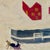 Red 1960s 1st Time to Market, Folk Art O/C Painting by Abraham Feit, New York City Dealer & Artist For Sale - Image 8 of 12