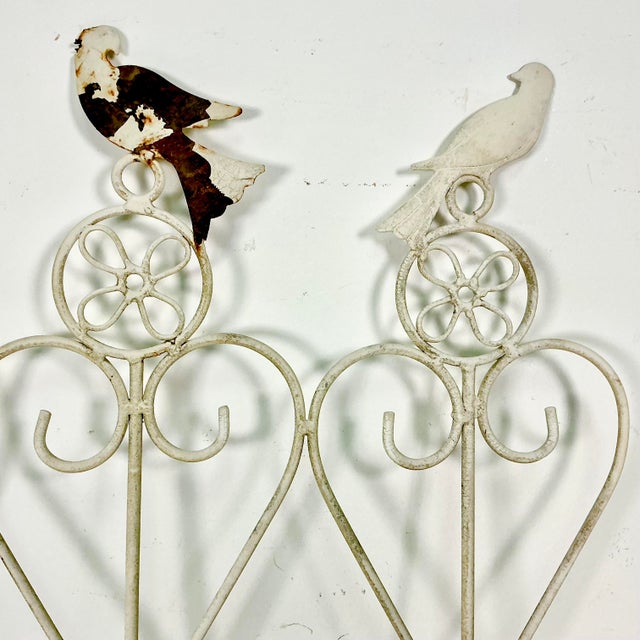 1940s Vintage Art Nouveau Boho Chic Arts & Crafts Garden Ornaments, Planter Bed Edging - Set of 4 For Sale - Image 10 of 18
