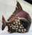 1960s 1960s Mid-Century Gialletti Gp Deruta Volcanic Luster Ceramic Fish Sculpture, Italy For Sale - Image 5 of 13
