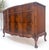 Mid 20th Century Flame Mahogany Bow Front Claw Feet 3 Drawers Dresser Chippindale Style MINT For Sale - Image 5 of 18