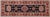 Blue Southwestern Kazak Blue/Red Wool Runner Rug- 2'6''x9'7'' For Sale - Image 8 of 10
