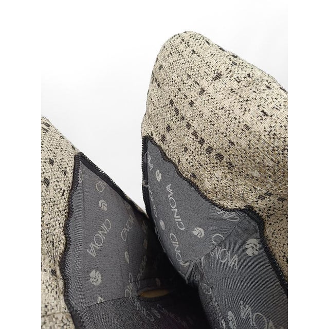 Italian Postmodern Reclining Lounge Chair attributed to Cinova, 1980s For Sale - Image 12 of 18