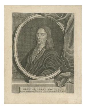 Aeg, Ulrik Huber Dutch Legal Philosopher and Jurist, 1794, Paper