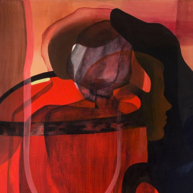 Lena Pawlik, the Snake. The Unexpressed, 2026, Canvas & Acrylic For Sale - Image 4 of 5