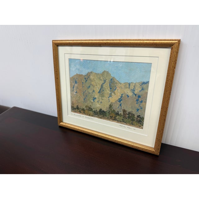 Malcolm Mason "The Remarkable's at Queenstown" Oil Painting, Signed For Sale - Image 11 of 12