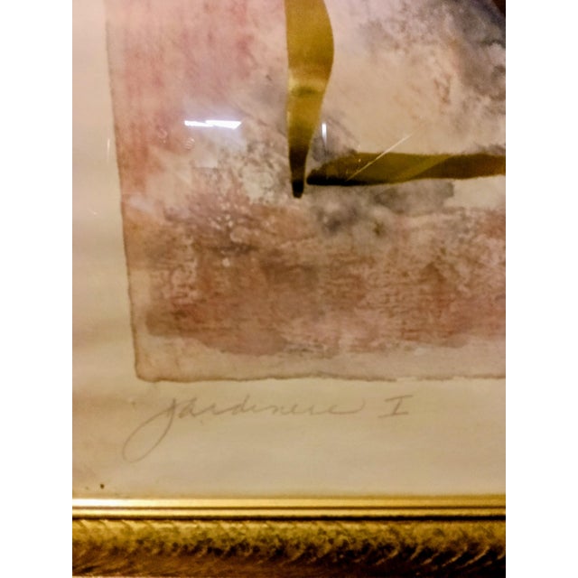 Arts & Crafts 1980s Joyce. Combs Mixed-Media Collage Original Art For Sale - Image 3 of 6