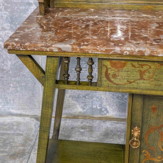 Victorian Washstand, 1890s For Sale - Image 3 of 18