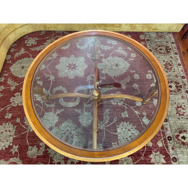 This vintage Coffee Table handcrafted by Italian artisans was purchased from Smania Fine Furnitures in Los Angeles. The...