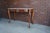 French Marble Top Walnut Console Table For Sale - Image 6 of 7